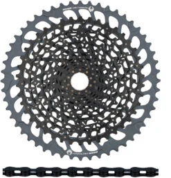 SRAM GX Eagle XG-1275 Kassette + Eagle Kette 12-fach Verschleißset -Fahrradteile 338262