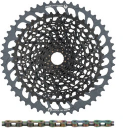 SRAM GX Eagle XG-1275 Kassette + Eagle Kette 12-fach Verschleißset -Fahrradteile 338264