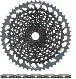 SRAM GX Eagle XG-1275 Kassette + Eagle Kette 12-fach Verschleißset -Fahrradteile 338268