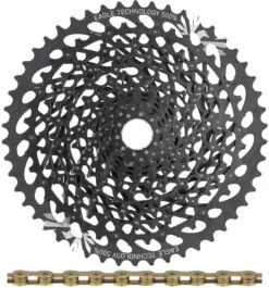 SRAM GX Eagle XG-1275 Kassette + Eagle Kette 12-fach Verschleißset -Fahrradteile 338270