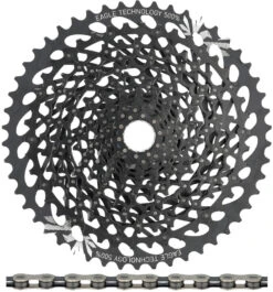 SRAM GX Eagle XG-1275 Kassette + Eagle Kette 12-fach Verschleißset -Fahrradteile 338271