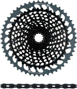 SRAM X01 Eagle XG-1295 Kassette + Eagle Kette 12-fach Verschleißset -Fahrradteile 347896