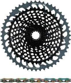SRAM X01 Eagle XG-1295 Kassette + Eagle Kette 12-fach Verschleißset -Fahrradteile 347900