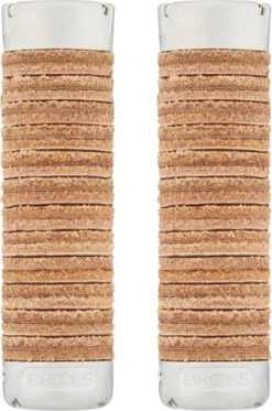 BROOKS Plump Leather Grips Lenkergriffe -Fahrradteile 449747