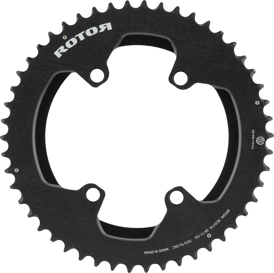 Rotor Kettenblatt Road, 4-Arm, NoQ, 110 Mm Lochkreis 11-/12-fach 3 Rotor Kettenblatt Road, 4-Arm, NoQ, 110 Mm Lochkreis 11-/12-fach